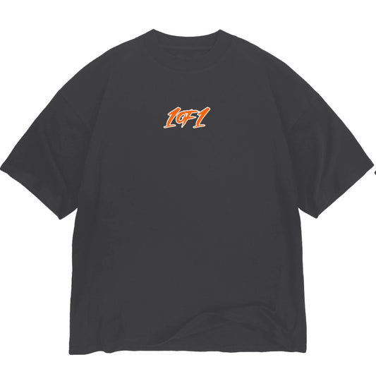 HUSTLE Moon Gray oversize shirts