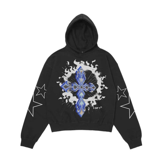 1 of 1 Charcole Black hoodie